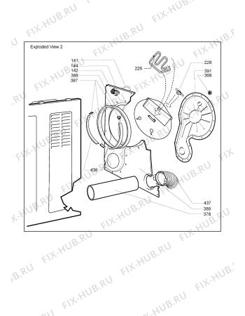 Схема №1 0312 37A 31191 - CL3 с изображением Обшивка для сушилки Whirlpool 482000014290