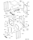 Схема №1 TRKD 6626 с изображением Декоративная панель для сушилки Whirlpool 481245216793