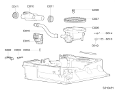 Схема №1 GS 4996 G/BL с изображением Шуруп Whirlpool 481250218556