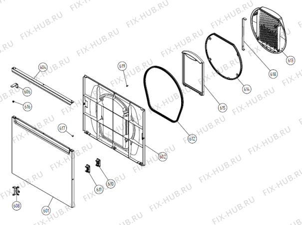 Взрыв-схема стиральной машины Gorenje ES 5 EC (cond) IT   -Grey #316780138 (900002812, TDC44IT) - Схема узла 06