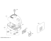 Схема №1 VSZ4GK135 Z4.0 highPower Motor pureAir с изображением Крышка для пылесоса Siemens 11016312