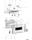 Схема №2 FD87CBK (F018188) с изображением Обшивка для плиты (духовки) Indesit C00059837