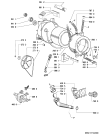 Схема №1 AWM 8102/2 с изображением Микрофильтр для стиралки Whirlpool 481244010595