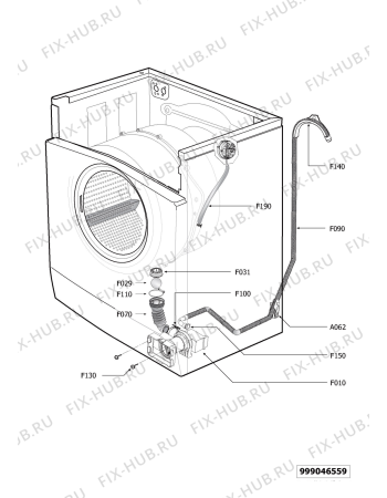 Схема №1 AWG 910 D BAL с изображением Микромодуль для стиралки Whirlpool 480111101639