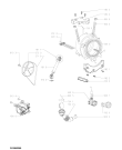 Схема №1 DLCE81469 (F102563) с изображением Обшивка для стиральной машины Indesit C00448121