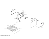 Схема №1 HSS862KEU с изображением Стеклокерамика для электропечи Bosch 00248608