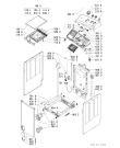 Схема №1 AWV 810 с изображением Тумблер для стиралки Whirlpool 481228210294