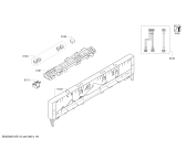 Схема №1 S51E50X1GB с изображением Передняя панель для электропосудомоечной машины Bosch 00705060