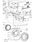 Схема №1 EXCELLENCE 2470 с изображением Декоративная панель для стиральной машины Whirlpool 480111102651
