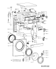 Схема №1 AWM 720 с изображением Декоративная панель для стиралки Whirlpool 481245219844