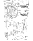 Схема №1 ADB 750 с изображением Панель для посудомойки Whirlpool 481245373083