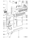 Схема №1 GSI 4633 SW с изображением Блок управления для посудомоечной машины Whirlpool 481221838019