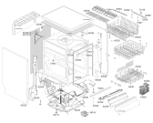 Схема №1 GI53221X (292039, PMS45I) с изображением Панель управления для посудомоечной машины Gorenje 299953