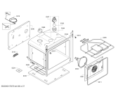 Схема №1 HCE754823 с изображением Фронтальное стекло для плиты (духовки) Bosch 00770811