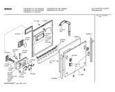 Схема №1 SGI4005AU с изображением Вкладыш в панель для посудомоечной машины Bosch 00351894