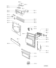 Схема №1 GCI 4755/2 W-SW с изображением Обшивка для посудомоечной машины Whirlpool 481990501293