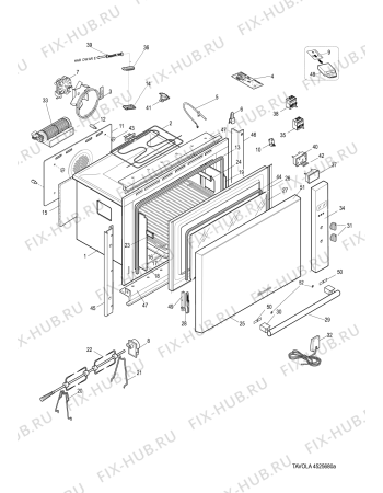 Схема №1 FP95510 (F087224) с изображением Микромодуль для духового шкафа Indesit C00307977