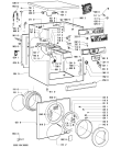 Схема №1 AWM 7100 с изображением Модуль (плата) для стиралки Whirlpool 481223958035