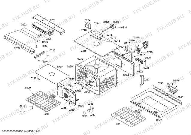 Схема №1 HBL5055AUC с изображением Изоляция для холодильной камеры Bosch 00438476