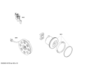 Схема №1 BSN1600CN с изображением Пылесборник для пылесоса для мини-пылесоса Bosch 00619796