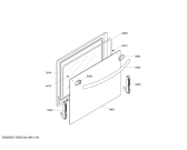 Схема №1 HSS323026 с изображением Фронтальное стекло для духового шкафа Bosch 00476678