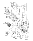 Схема №1 AWV 421/1 с изображением Обшивка для стиралки Whirlpool 481245210534