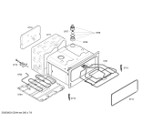 Схема №1 HBN56M550B с изображением Модуль для духового шкафа Bosch 00498995