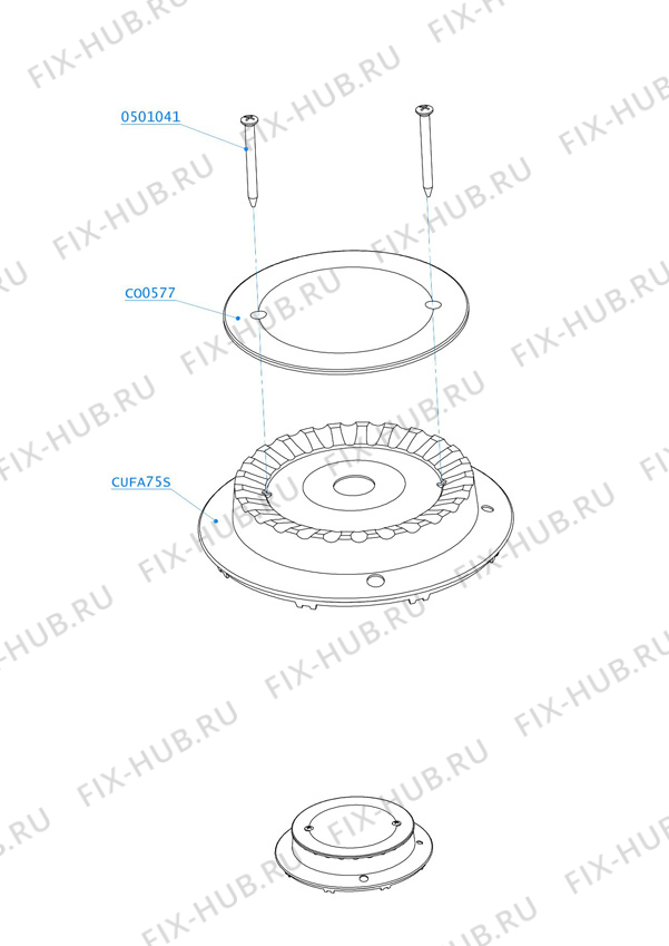 Большое фото - Всякое для холодильника Electrolux 1053108609 в гипермаркете Fix-Hub