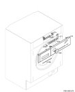 Схема №2 L61270BI с изображением Модуль (плата) для стиральной машины Aeg 973914528117034