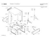 Схема №2 SPI2326CH с изображением Передняя панель для электропосудомоечной машины Bosch 00272751