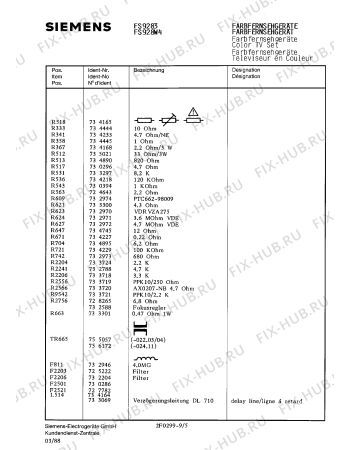 Взрыв-схема телевизора Siemens FS9283 - Схема узла 06