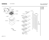 Схема №1 KS34G00IE с изображением Ручка двери для холодильника Siemens 00265842