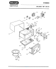 Схема №1 MW310 с изображением Селектор для микроволновки DELONGHI 533655