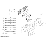 Схема №1 WAE22460AU с изображением Панель управления для стиральной машины Bosch 00661812