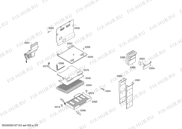 Схема №1 KGN57AI50I с изображением Соединительный кабель для холодильника Bosch 00623681