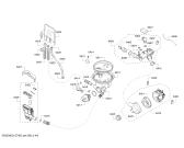 Схема №1 SHU43C07UC Bosch с изображением Внешняя дверь для посудомойки Bosch 00680004