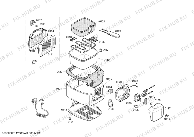 Схема №1 FR2020N с изображением Терморегулятор для тостера (фритюрницы) Bosch 00602180