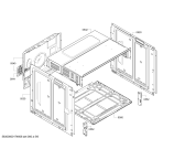 Схема №1 HBA33B520W с изображением Панель управления для электропечи Bosch 00673587