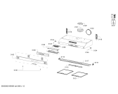 Схема №1 3BH263MN с изображением Панель управления для электровытяжки Bosch 00772591