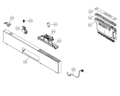 Схема №1 D3250 US   -SS BiH (900001267, DW20.3US) с изображением Панель управления для посудомоечной машины Gorenje 199942