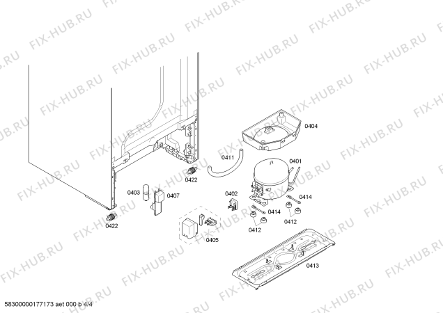 Схема №2 PKNB39VL21 с изображением Дверь для холодильной камеры Bosch 00714588