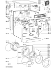 Схема №1 AWM 3060 с изображением Рукоятка для стиральной машины Whirlpool 481249878153