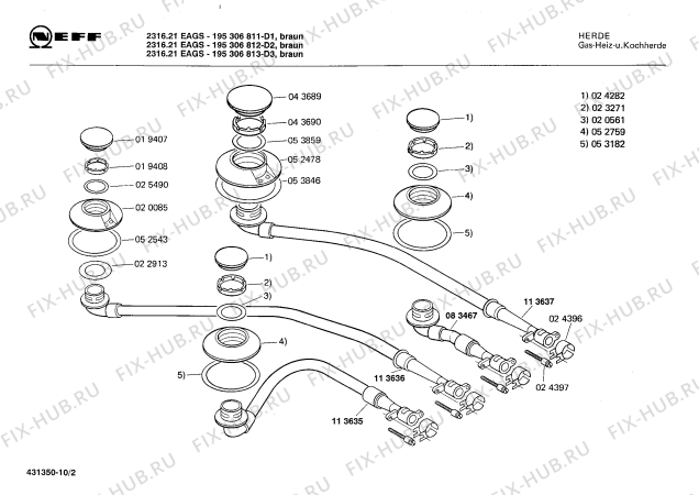 Схема №1 195306812 2316.21EAGS с изображением Боковая часть корпуса для плиты (духовки) Bosch 00203591