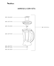 Схема №1 AAW513(1) с изображением Объединение для электромиксера Moulinex MS-0671222