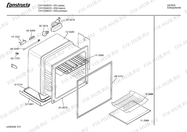 Схема №2 CH13320 с изображением Переключатель для духового шкафа Bosch 00151497