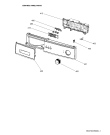 Схема №1 AWG 5600 с изображением Обшивка для стиралки Whirlpool 482000005871