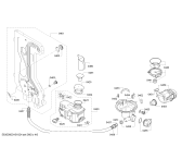 Схема №1 3VF301NP A+ с изображением Передняя панель для посудомоечной машины Bosch 00709453