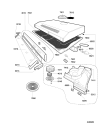 Схема №1 DF 1362 IN с изображением Панель для электровытяжки Whirlpool 481231048176