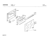 Схема №1 HE0332 с изображением Ручка для плиты (духовки) Siemens 00115587