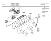Схема №1 SHU3307UC с изображением Передняя панель для посудомоечной машины Bosch 00361569